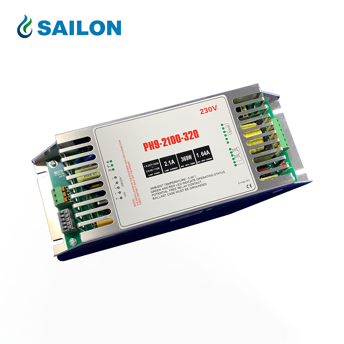 ELECTRONIC BALLAST FOR UV LAMPS